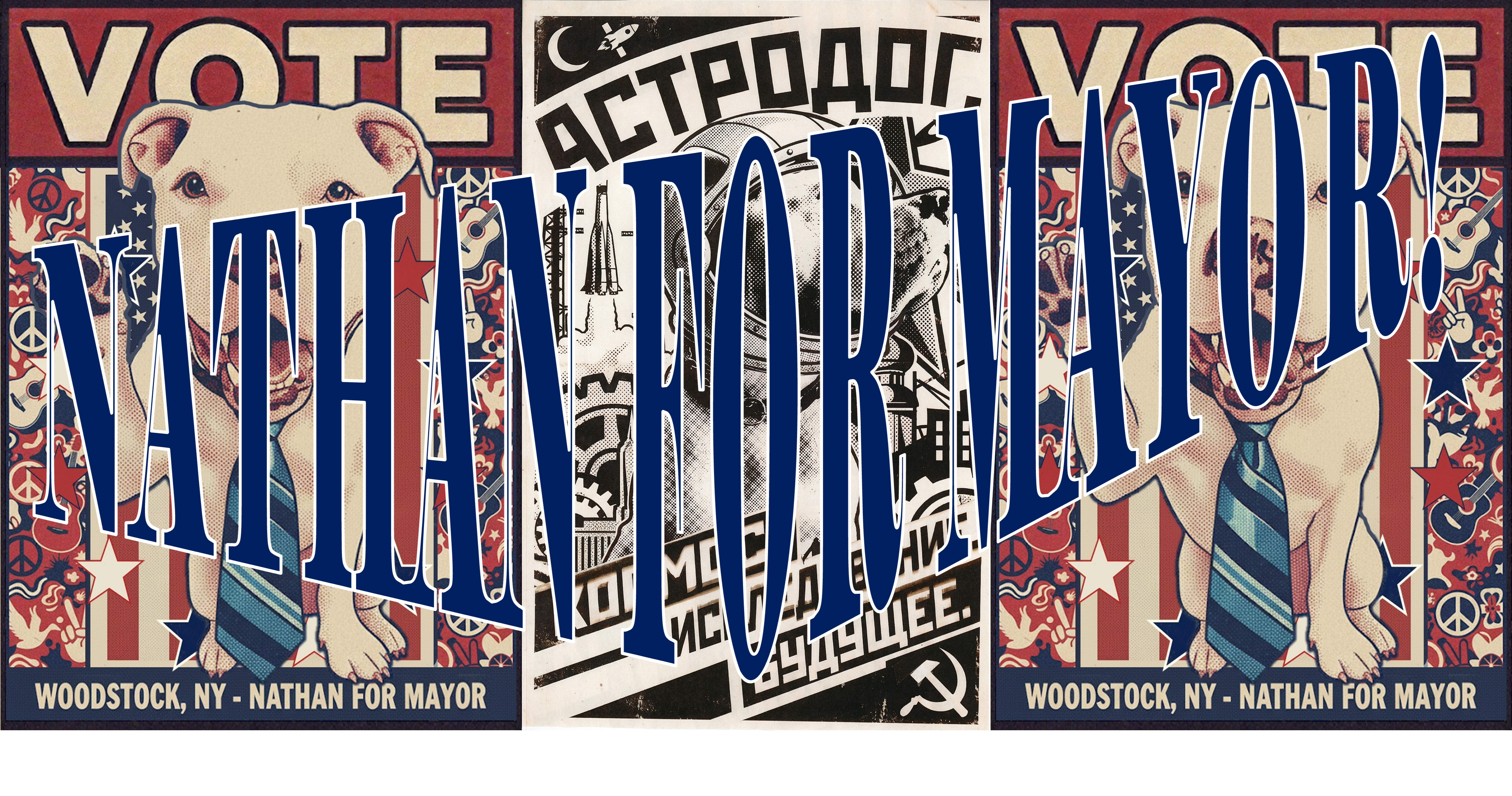 Nathan for Mayor Banner